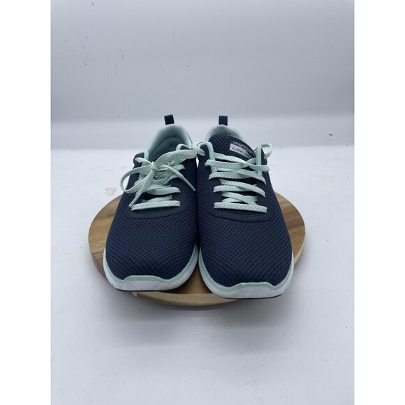 Skechers Flex Appeal 3.0 Sneakers Womens 9 Blue Memory Foam Comfort Shoes - Picture 2 of 11